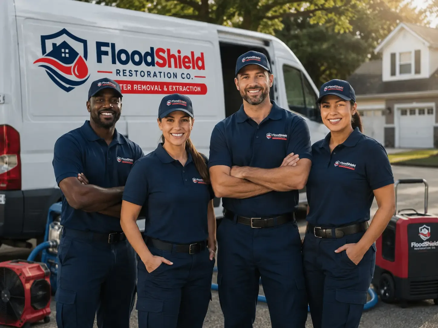 Flood Damage Restoration company in Alcalde, NM